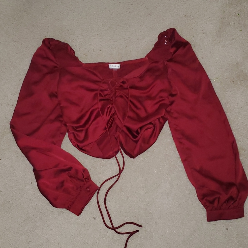 Anais satin top